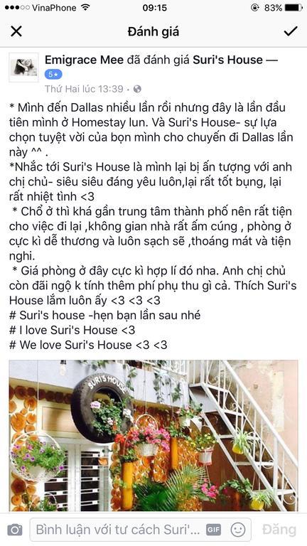 Suri'S House Homestay ダラット エクステリア 写真